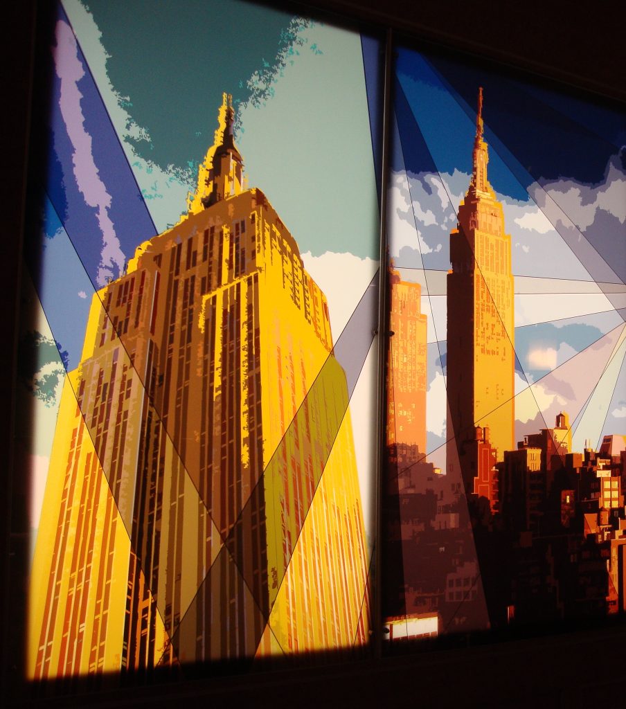 Artwork Of The Empire State Building