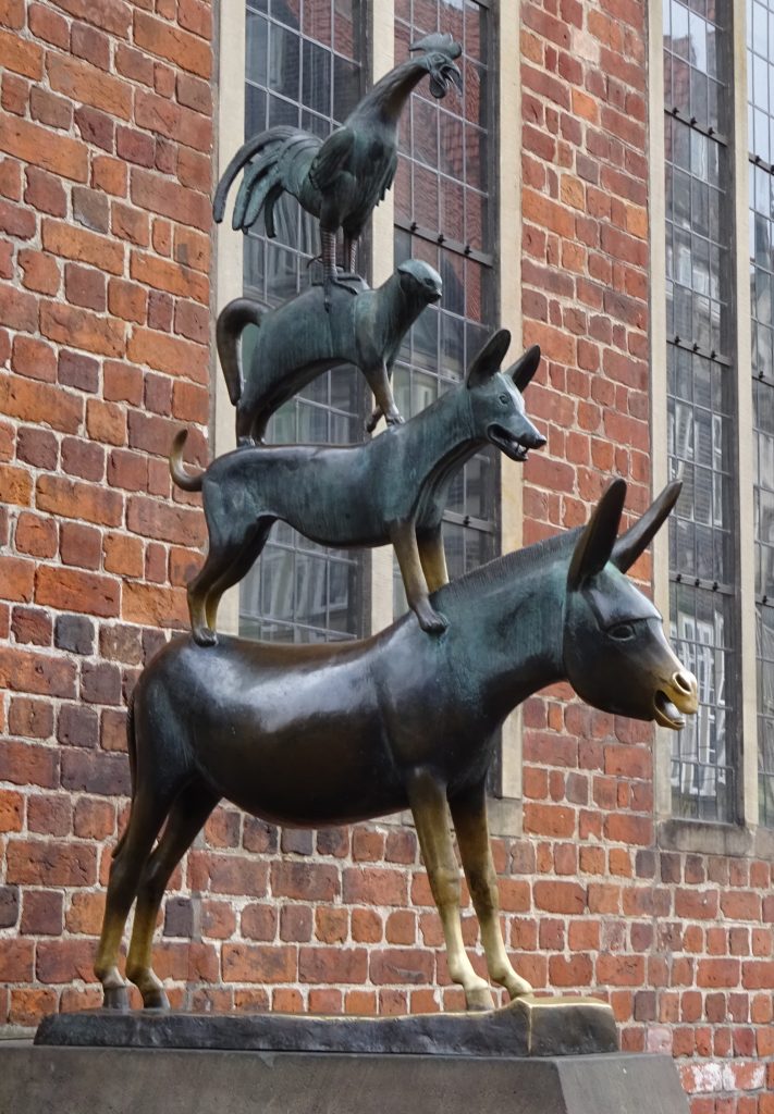 Statue Of The Bremen Musicians
