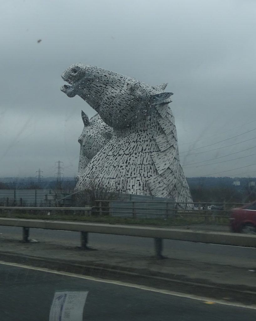 The Kelpies From The M9