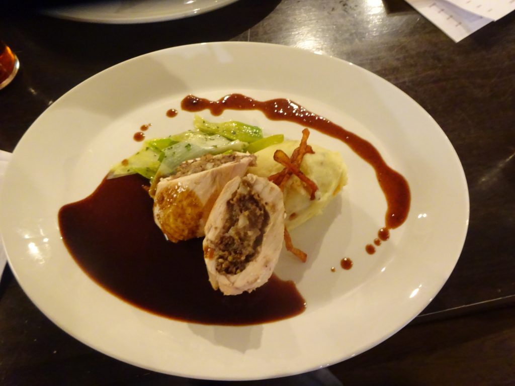 Chicken Roulade At Seaforth, Ullapool