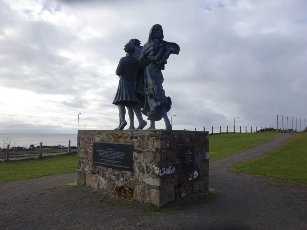 Emmigrant Statue, Helmsdale