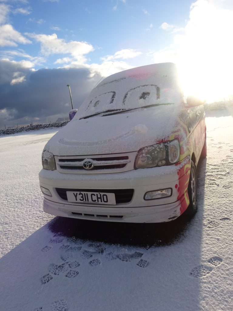 Happy Van! Smoo Cave Hotel