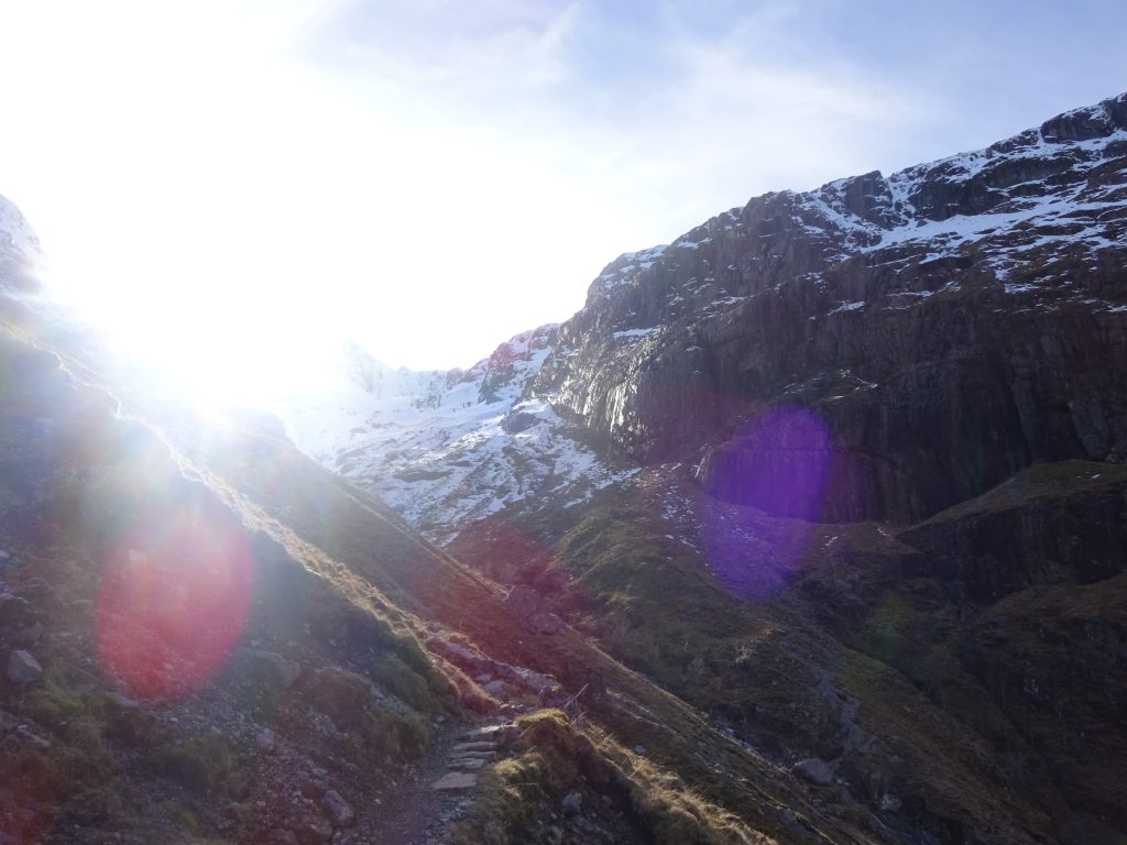 Somewhere In The Hidden Valley, Glen Coe