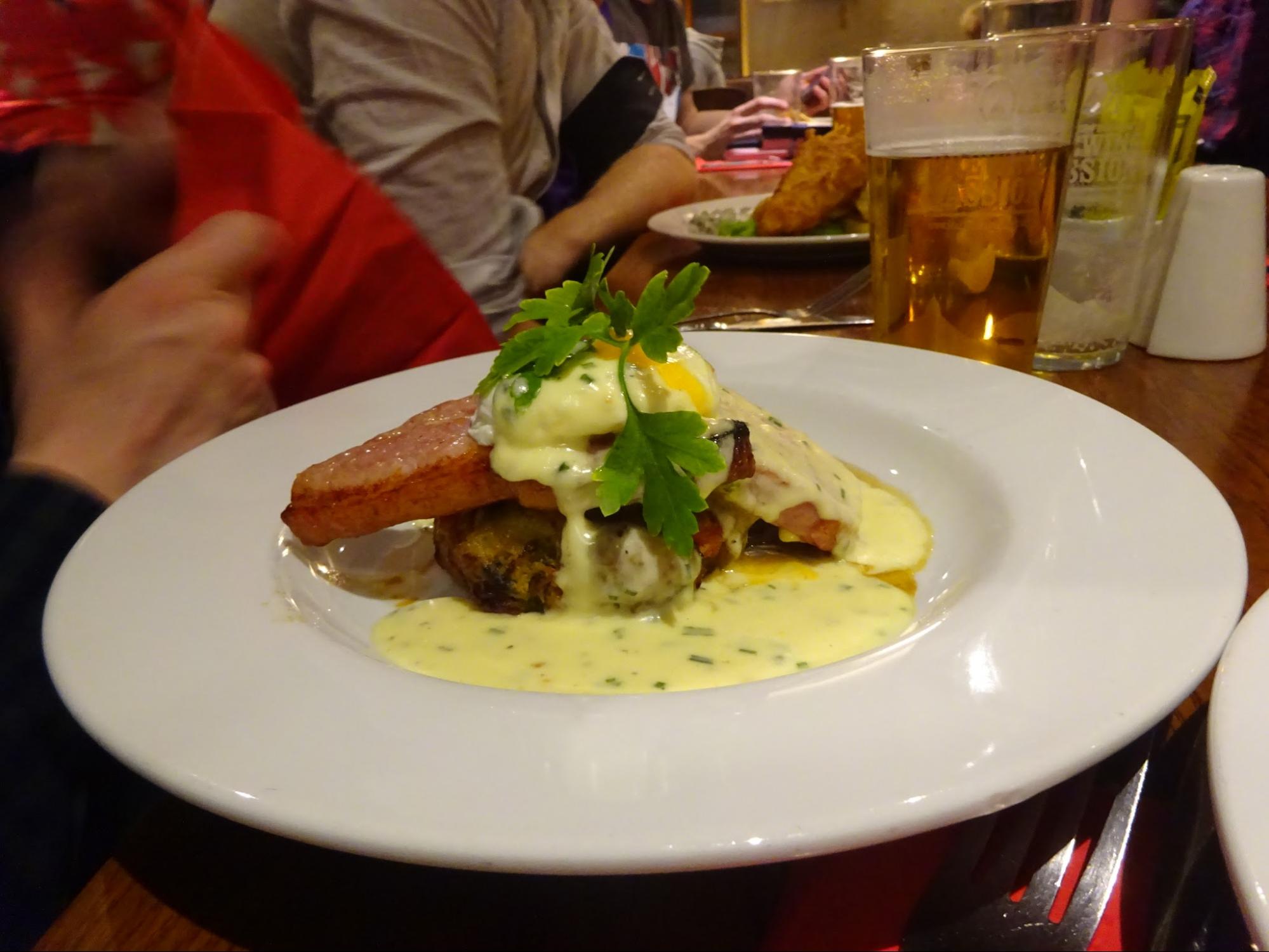 Bacon Steak With Bubble And Squeak
