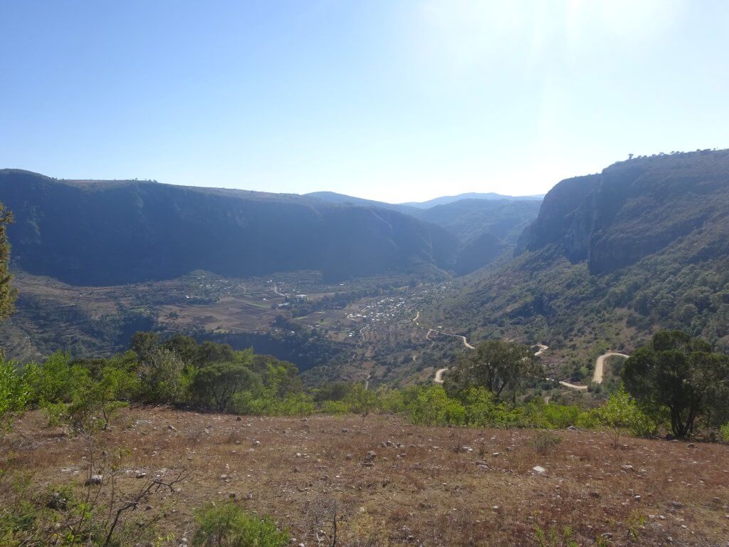 View Of Santiago Apoala