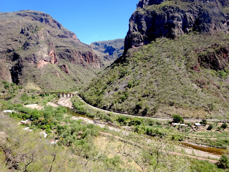 Looking Back At The Tracks At Temoris