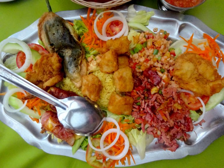 Seafood Platter At El Meson De General