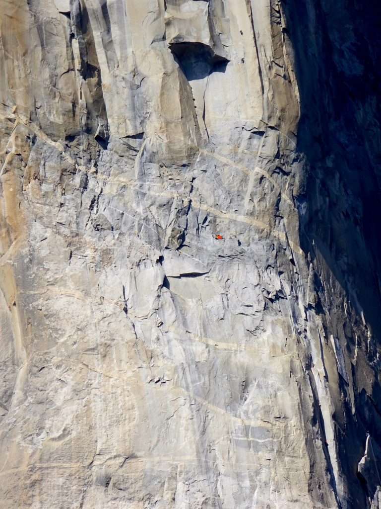 Climbers On El Capitan