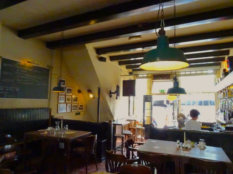 Inside Café de Prins