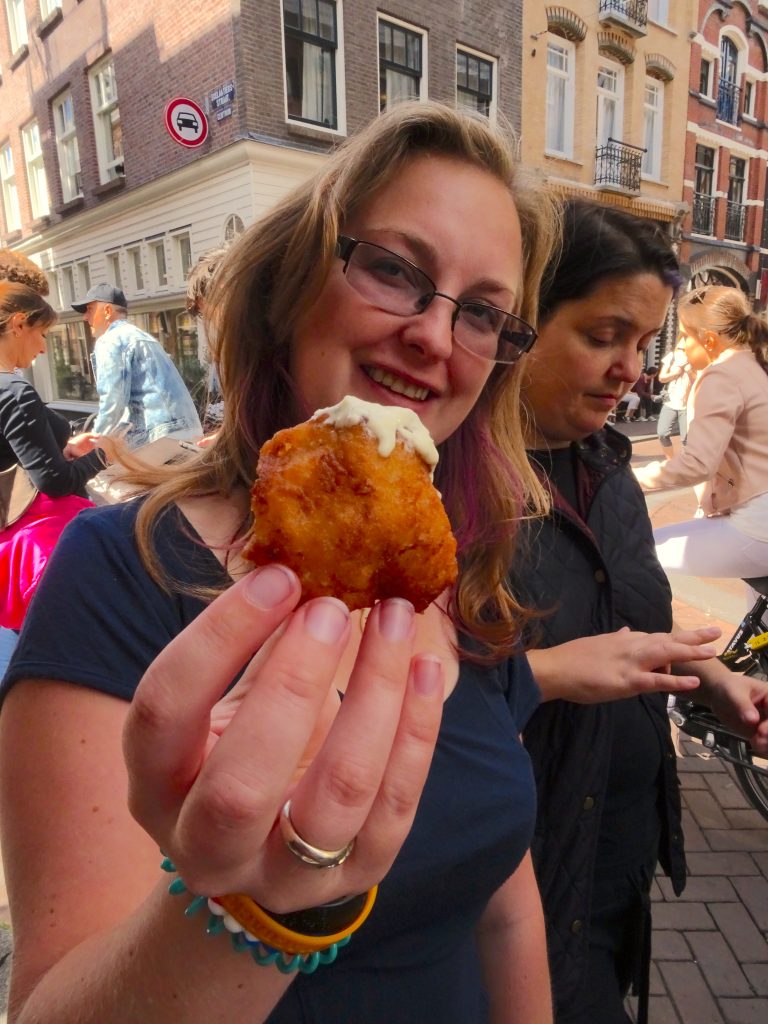 Jordaan District With Amsterdam Food Tours Kibbeling