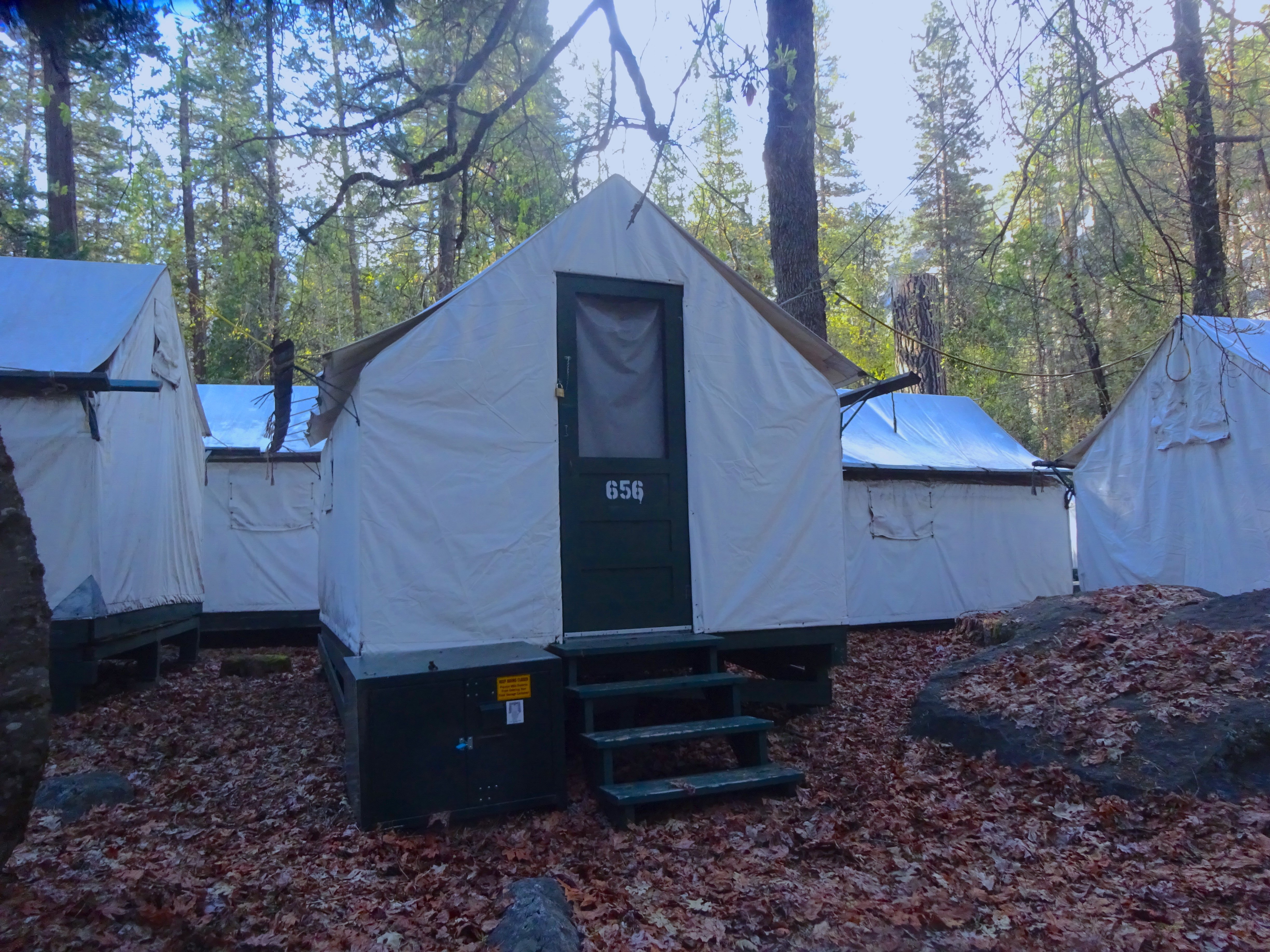 Our Tent Cabin Natpacker