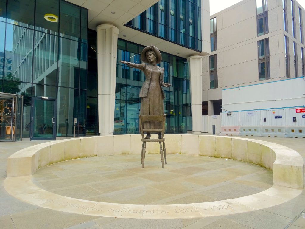 The Statue Of Emmeline Pankhurst – Rise Up Women