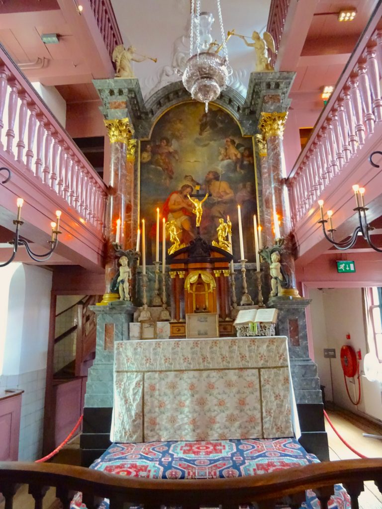 The Altar In The Chapel