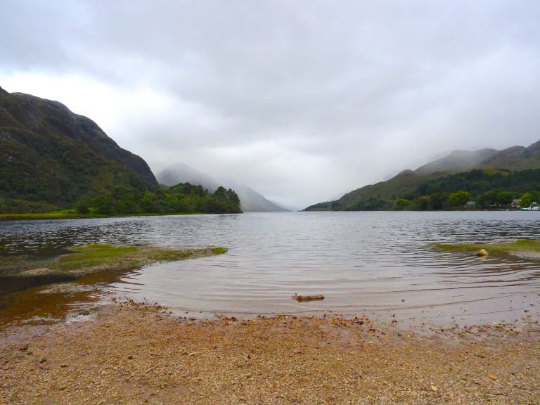 Loch Shiel Where The Bonnie Prince Charlie Monument Is