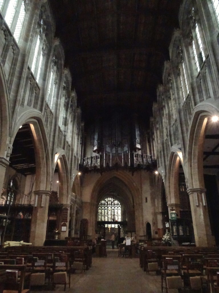 Inside Holy Trinity Church