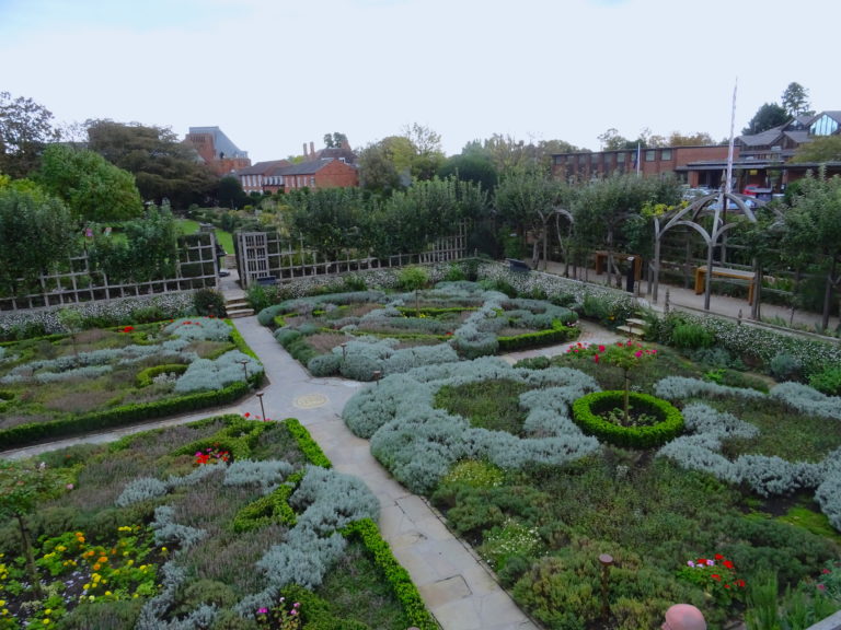 You Get A Great View Of The Knot Garden From The Museum