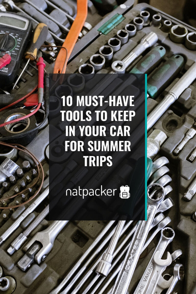 10 MustHave Tools To Keep In Your Car For Summer Trips natpacker