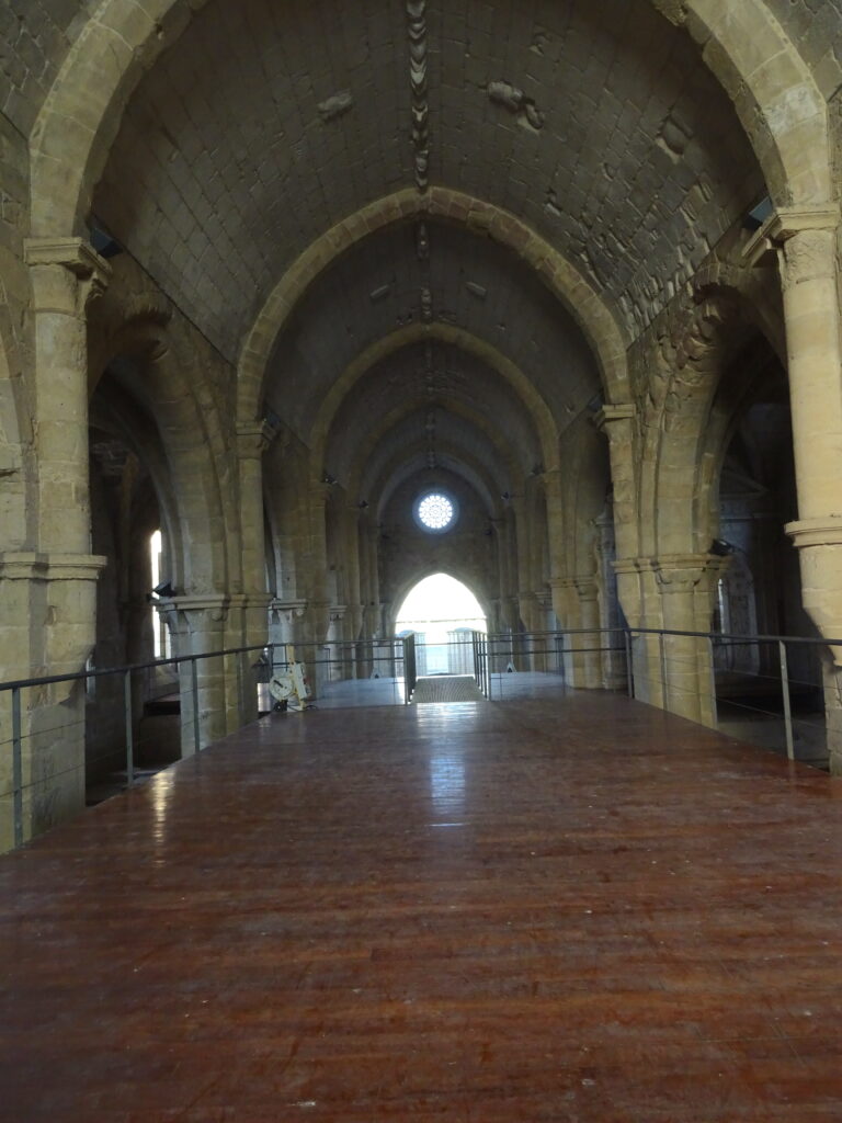 Second Floor of Santa Clara Monastery Looking into the Ruins